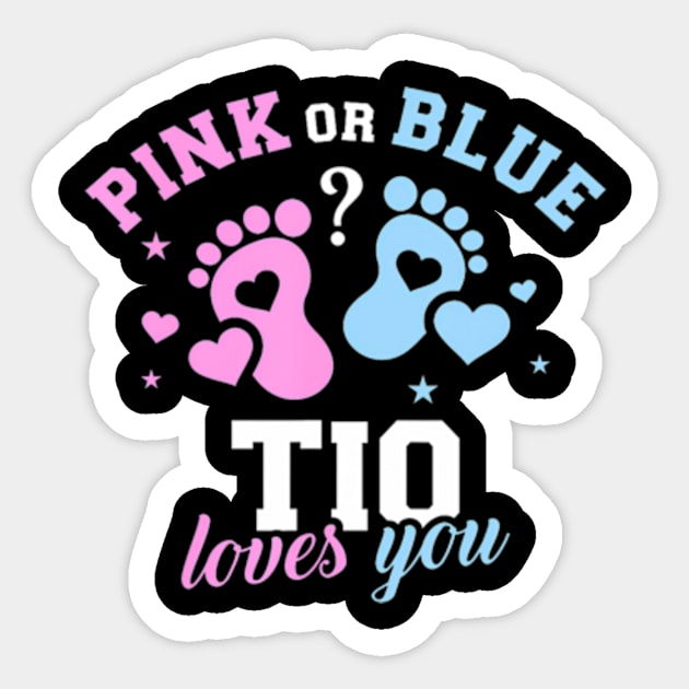 Gender reveal tio uncle Sticker by Eduardo